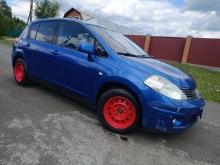 2008 Nissan Tiida I, синий, 430000 рублей, вид 1