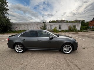 2018 Audi A4 V (B9), серый, 3000000 рублей, вид 4