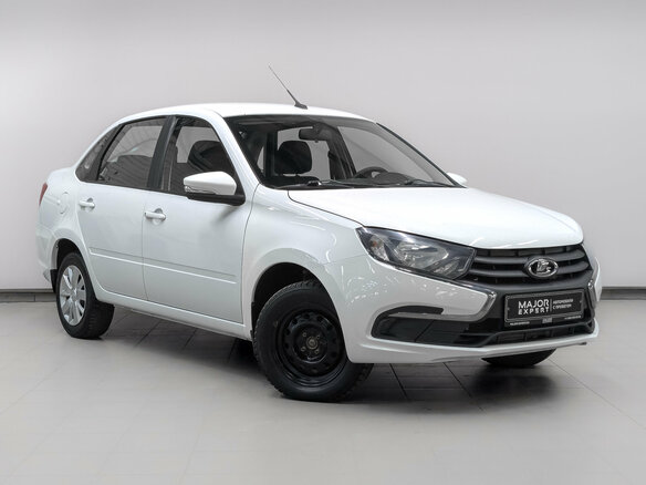 2023 Lada (ВАЗ) Granta I Рестайлинг, белый - вид 2