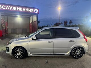 2015 Lada (ВАЗ) Kalina Sport II, серый, 370000 рублей, вид 2