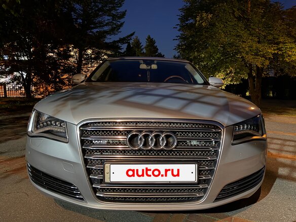 2011 Audi A8 Long III (D4), серебристый, 1850000 рублей - вид 26