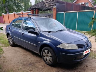 2008 Renault Megane II Рестайлинг, синий, 150000 рублей, вид 1
