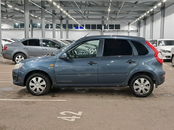 2014 Lada (ВАЗ) Kalina II, синий, 450000 рублей - вид 7