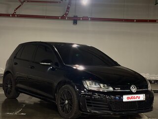 2013 Volkswagen Golf VII, чёрный, 1150000 рублей, вид 3