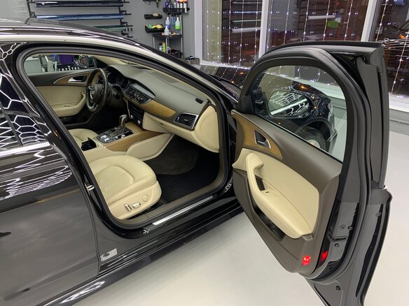 2016 Audi A6 IV (C7) Рестайлинг, чёрный, 1950000 рублей - вид 8