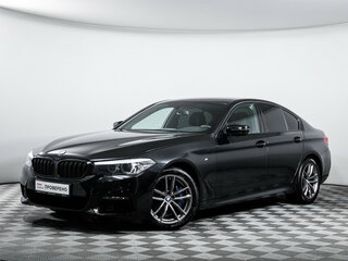 2018 BMW 5 серии 520d xDrive VII (G30/G31/G38), чёрный, 3749000 рублей, вид 1