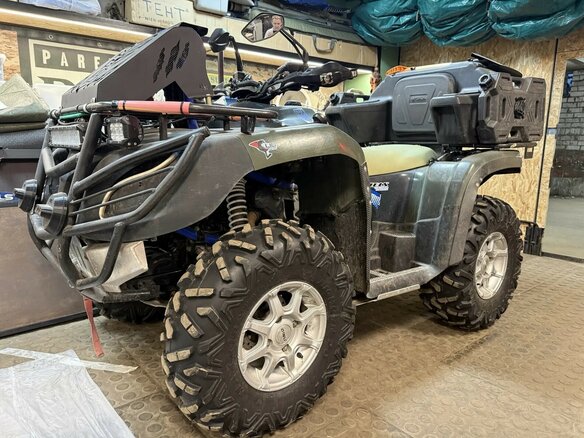 2009 Stels ATV-700, зелёный, 500000 рублей