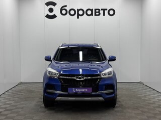 2021 Chery Tiggo 4 I Рестайлинг, синий, 1239000 рублей, вид 4