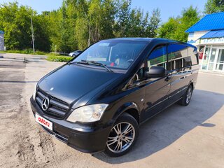 2013 Mercedes-Benz Vito II (W639) Рестайлинг, чёрный, 1590000 рублей, вид 1