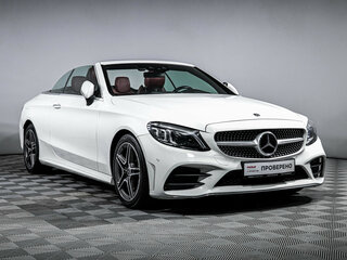 2021 Mercedes-Benz C-Класс 300 IV (W205) Рестайлинг, белый, 3577625 рублей, вид 3