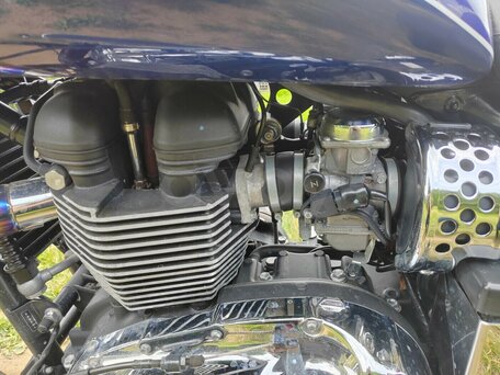2013 Triumph America, синий, 530000 рублей, вид 4