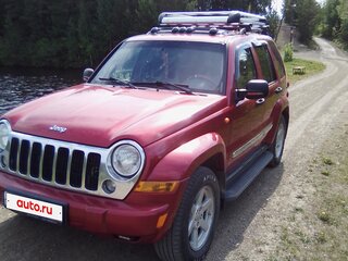 2006 Jeep Cherokee III (KJ) Рестайлинг, красный, 1080000 рублей, вид 1