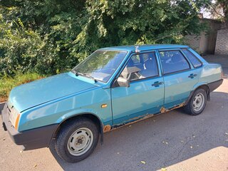 1999 Lada (ВАЗ) 21099, зелёный, 145000 рублей, вид 2