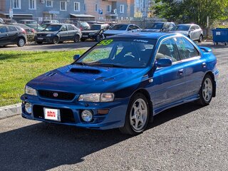 1999 Subaru Impreza WRX I, синий, 1800000 рублей, вид 1