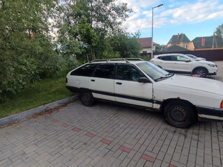 1990 Audi 100 III (C3) Рестайлинг, белый, 265000 рублей, вид 2