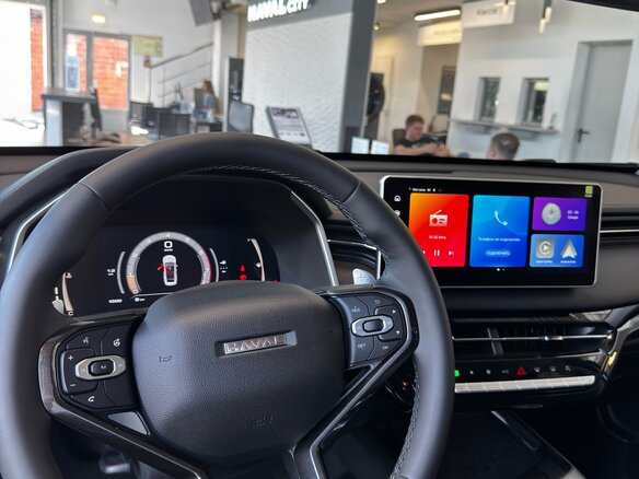 2026 Haval Jolion I Рестайлинг, голубой - вид 15