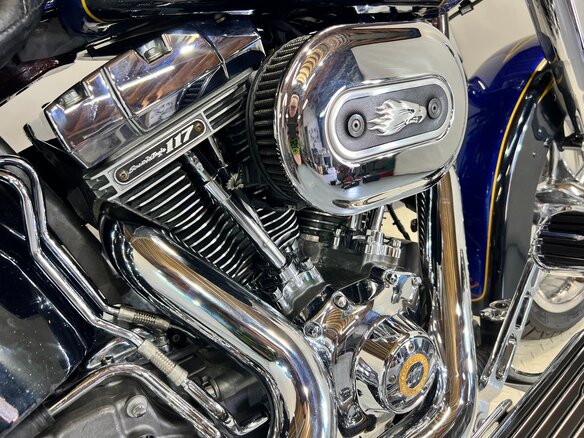 2011 Harley-Davidson Softail Custom, синий, 980000 рублей - вид 13