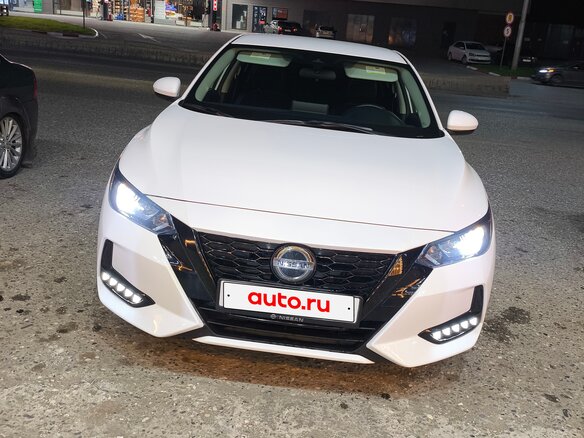 2021 Nissan Sentra VIII (B18), белый, 1500000 рублей - вид 1