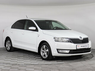 2015 Skoda Rapid I, белый, 999000 рублей, вид 3