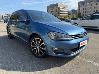 2013 Volkswagen Golf VII, голубой, 1100000 рублей, вид 2