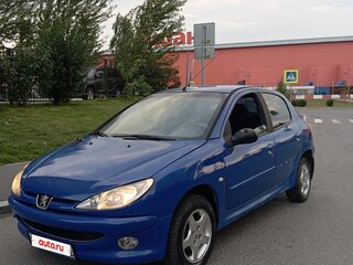 2004 Peugeot 206, синий, 250000 рублей, вид 1