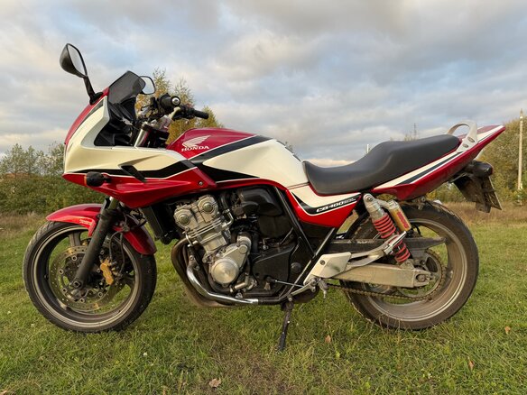 2008 Honda CB 400 Super Four, красный, 470000 рублей - вид 6