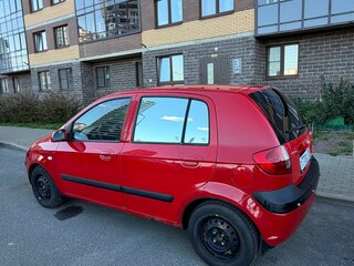 2008 Hyundai Getz I Рестайлинг, красный, 400000 рублей, вид 4