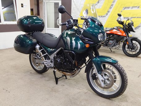 2005 Triumph Tiger 955i, зелёный, 420000 рублей, вид 1