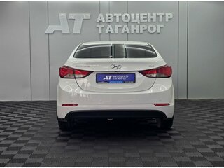 2015 Hyundai Elantra V (MD) Рестайлинг, белый, 1299000 рублей, вид 4