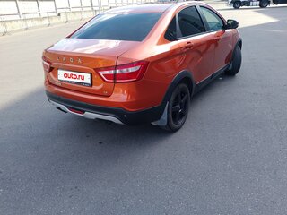 2018 Lada (ВАЗ) Vesta I, оранжевый, 730000 рублей, вид 4