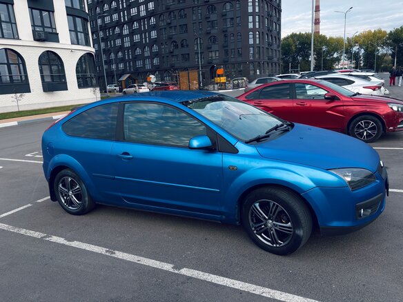 2006 Ford Focus II, голубой, 491000 рублей - вид 3
