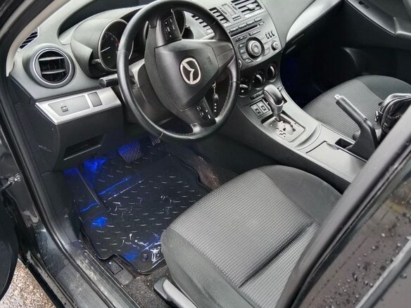 2012 Mazda 3 II (BL) Рестайлинг, чёрный, 745000 рублей - вид 8