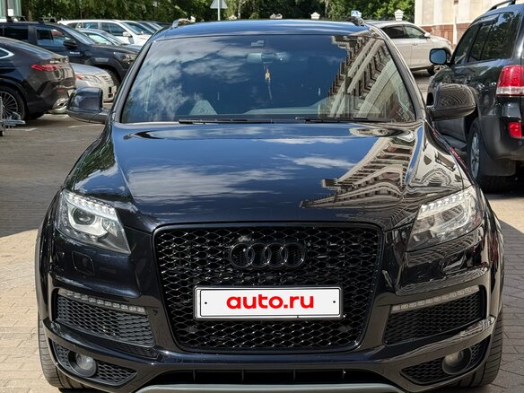 2012 Audi Q7 I (4L) Рестайлинг, чёрный, 2450000 рублей - вид 1