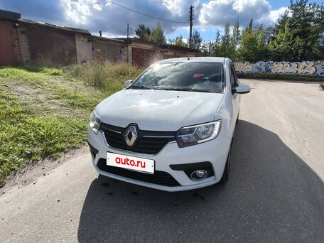 2020 Renault Logan II Рестайлинг, белый, 899000 рублей, вид 1