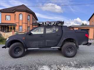 2008 Mitsubishi L200 IV, чёрный, 3490000 рублей, вид 4