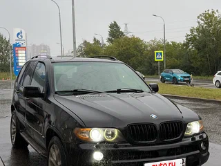 2004 BMW X5 3.0d I (E53) Рестайлинг, чёрный, 1200000 рублей, вид 1