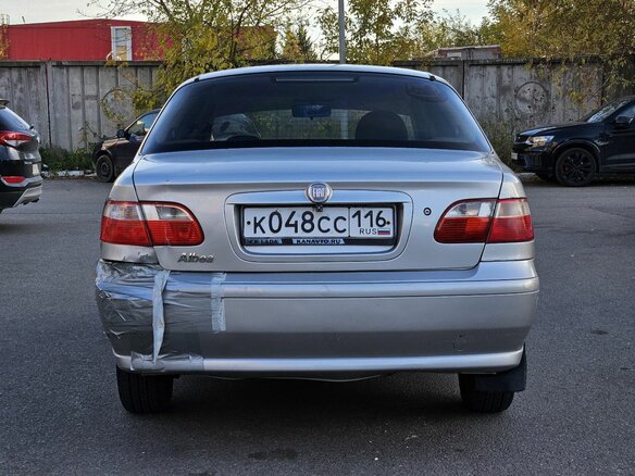 2008 Fiat Albea I Рестайлинг, серебристый, 180000 рублей - вид 4
