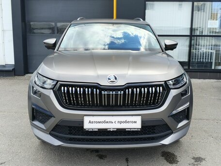 2023 Skoda Kodiaq I Рестайлинг, серый, 4420000 рублей, вид 2