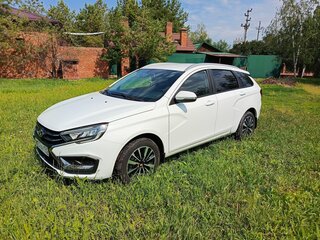 2024 Lada (ВАЗ) Vesta SW I Рестайлинг (NG), белый, 1450000 рублей, вид 1