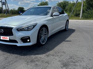 2014 Infiniti Q50 I, белый, 1600000 рублей, вид 1