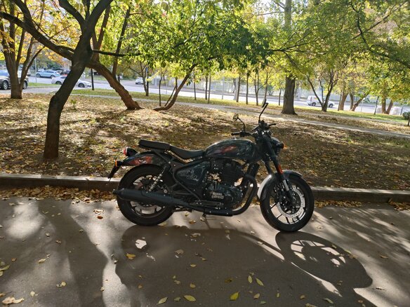 2025 Royal Enfield Shotgun, серый, 530000 рублей - вид 5