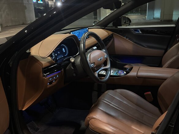 2021 Genesis G80 II, чёрный, 4299000 рублей - вид 15