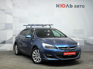 2013 Opel Astra J Рестайлинг, синий, 580000 рублей, вид 3