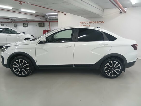 2023 Lada (ВАЗ) Vesta Cross I Рестайлинг (NG), белый - вид 4