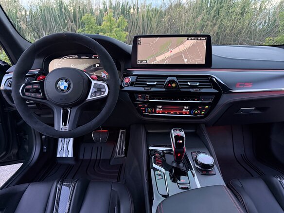 2022 BMW M5 CS VI (F90) Рестайлинг, зелёный, 14350000 рублей - вид 36