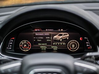 2018 Audi Q7 II (4M), синий, 4055000 рублей, вид 5