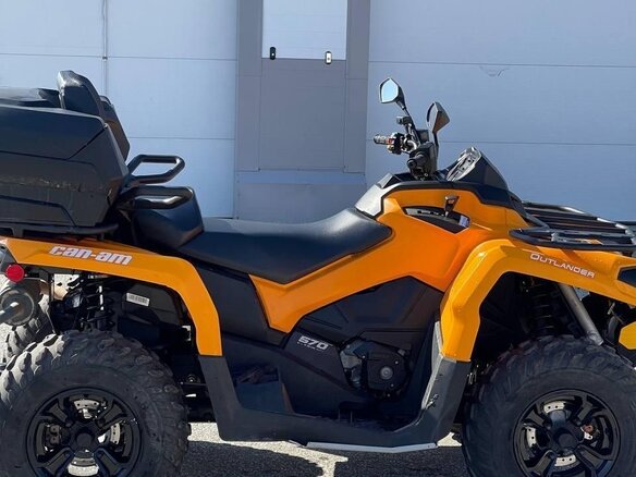 2018 BRP Can-Am Outlander 570, оранжевый, 1200000 рублей - вид 6