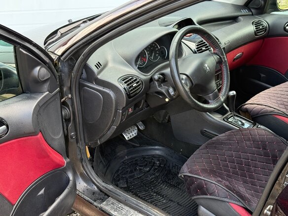 2007 Peugeot 206, чёрный - вид 10