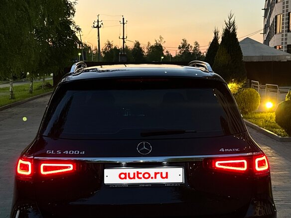 2020 Mercedes-Benz GLS 400 d II (X167), чёрный, 9700000 рублей - вид 9