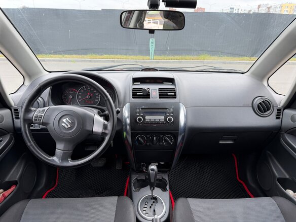 2008 Suzuki SX4 I (Classic), красный, 529000 рублей - вид 10